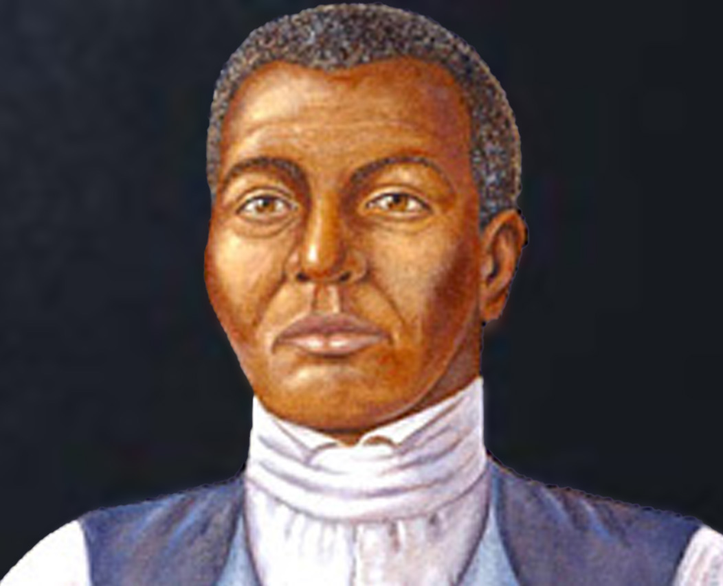 Rendered composite of how Mr. Fortune, a Waterbury slave, may have looked