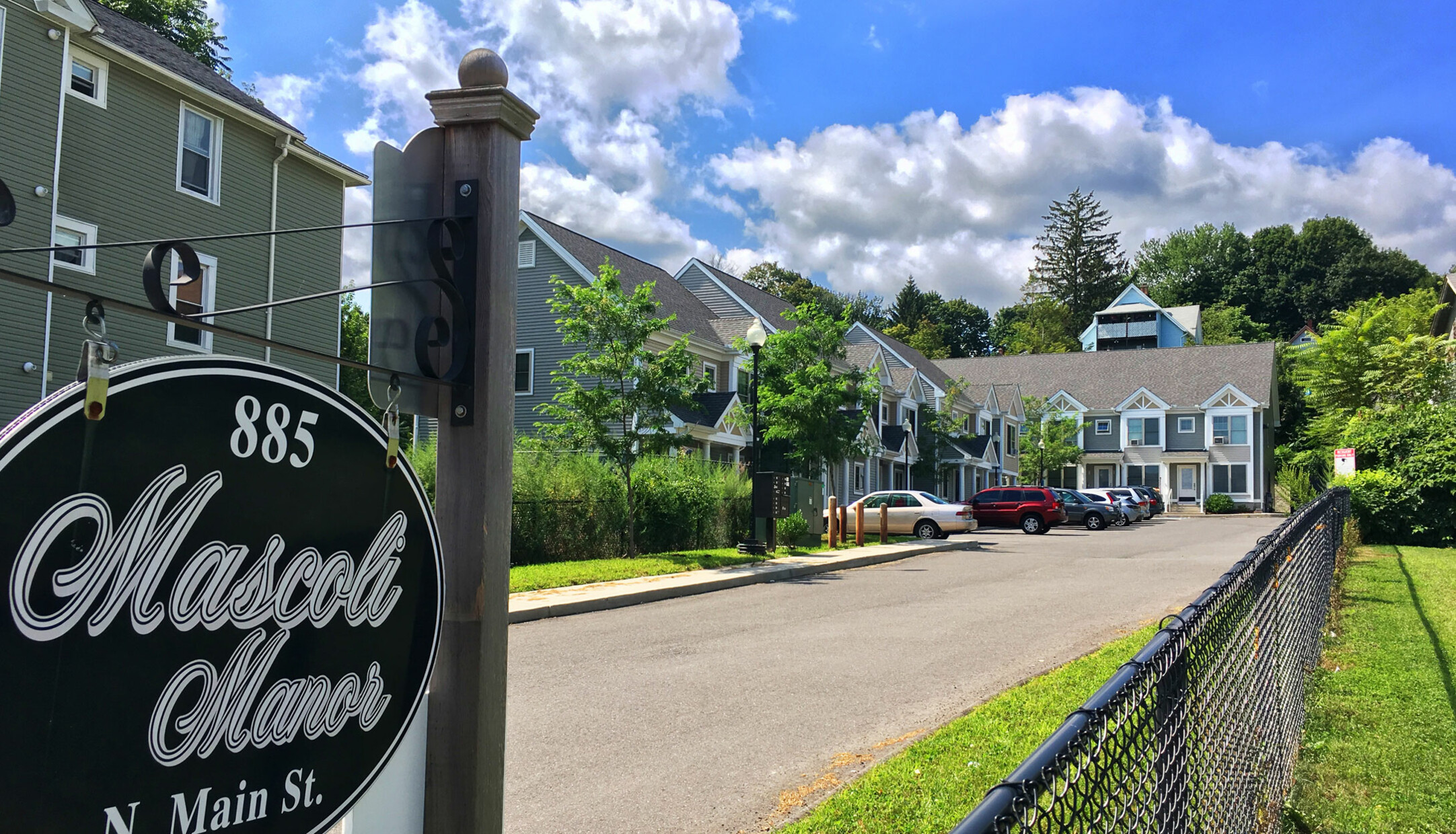 Mascoli Manor in the Newpac neighborhood in Waterbury