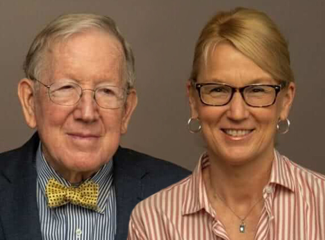 Molly Kellogg and father Charles